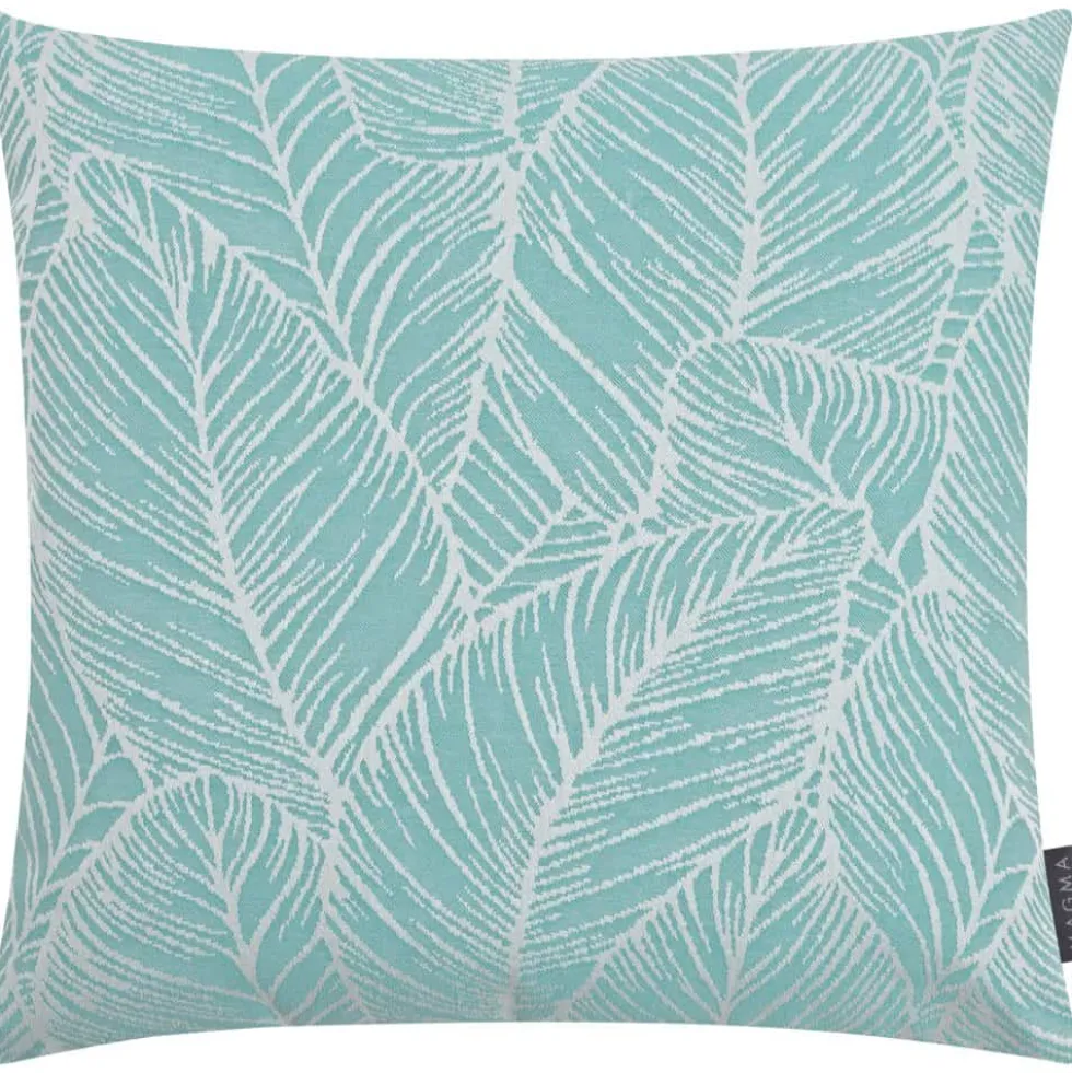 Outdoor Kissen Magma Madeira türkis 50×50 cm