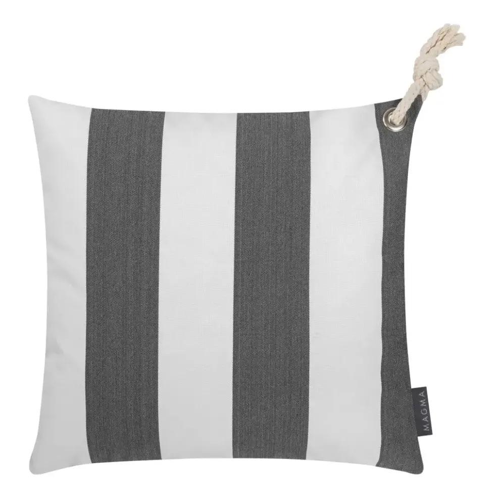 Outdoor Kissen Magma Santorin anthrazit 40×40 cm