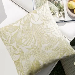 Outdoor Kissen wetterfest Magma Nassau limone 50×50 cm