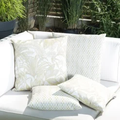 Outdoor Kissen wetterfest Magma Coronado limone 40×40 cm