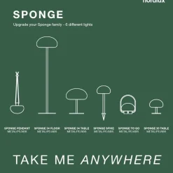 Outdoor Lampe Akku Nordlux SPONGE TABLE LED Tischlampe Höhe 21 cm