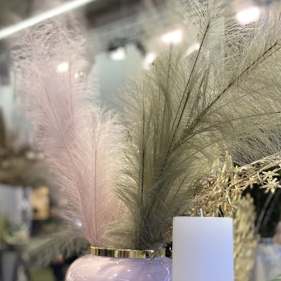 Pampasgras Deko Kunstblume rosa GiftCompany
