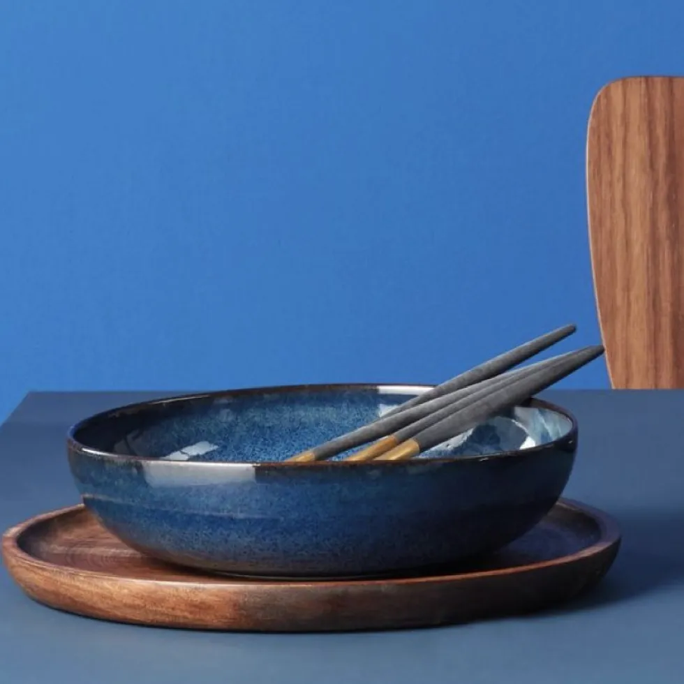 Pastateller tief blau ASA saisons blau midnight blue D 21 cm