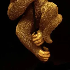 Pendelleuchte Affe gold Chip Werner Voß