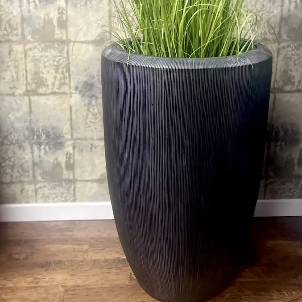 Pflanzkübel graphit Höhe 90 cm