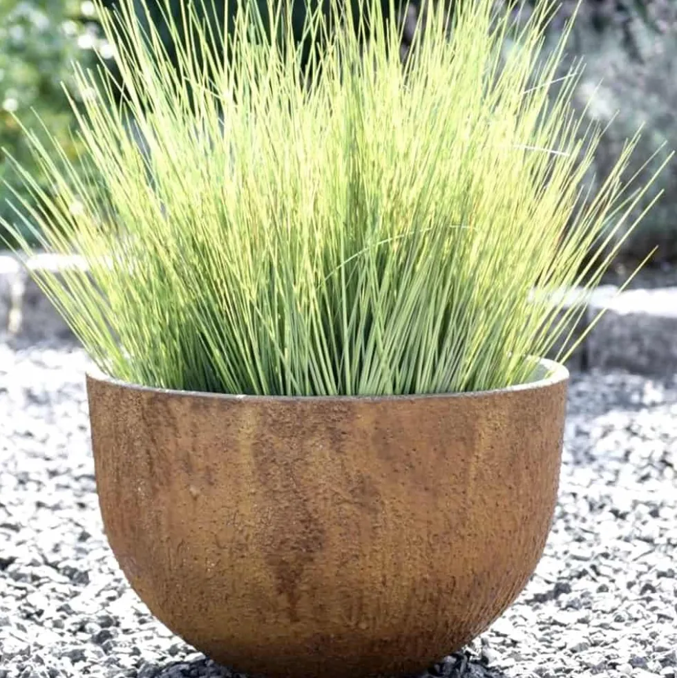 Pflanzschale Corinne rostbraun Durchmesser 42 cm