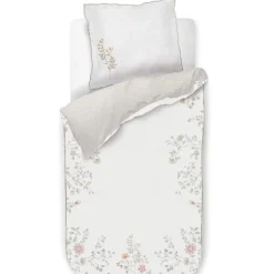 Pip Studio Bettwäsche 135×200 cm Campo de Flores weiß