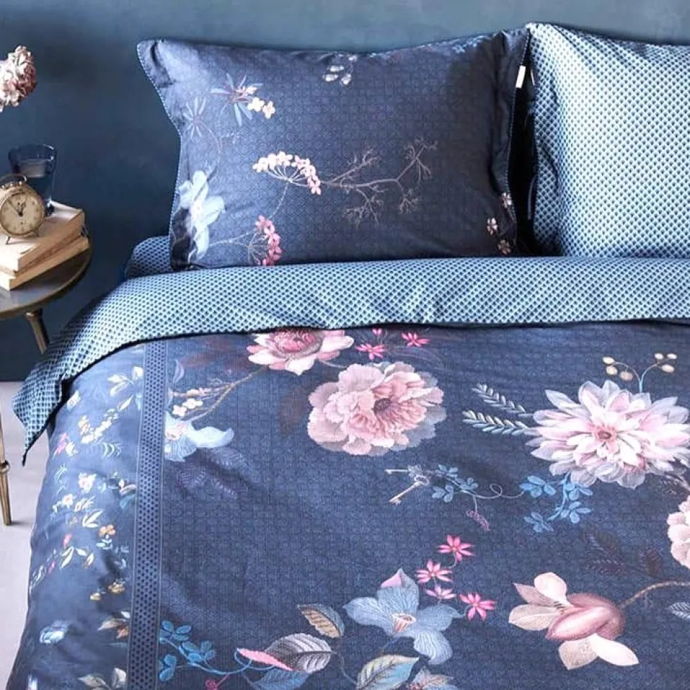 Pip Studio Kissenbezug 80×40 cm TOKYO BOUQUET blau