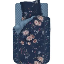 Pip Studio Kissenbezug 80×40 cm TOKYO BOUQUET blau