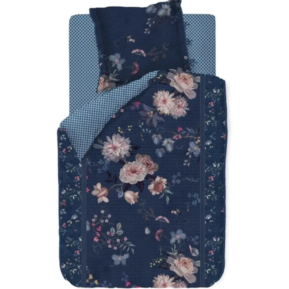Pip Studio Kissenbezug 80×40 cm TOKYO BOUQUET blau