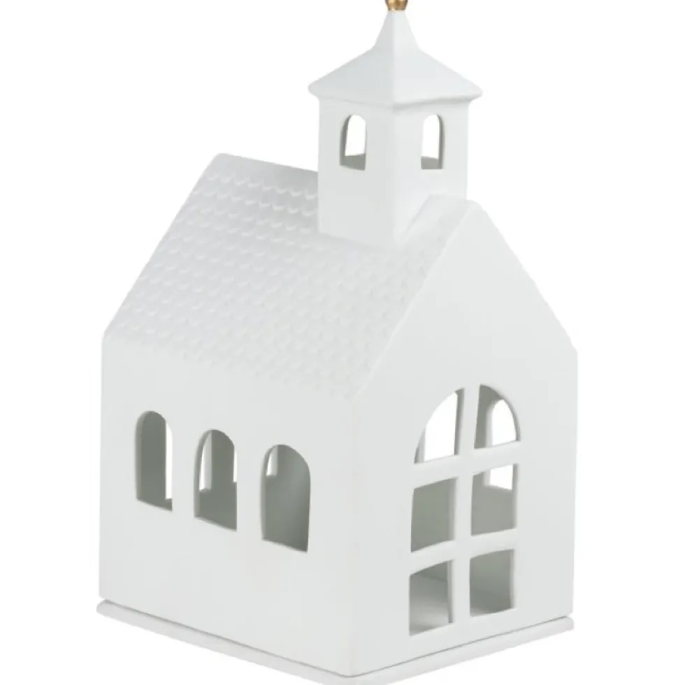 Räder Lichthaus Porzellan Kapelle weiß