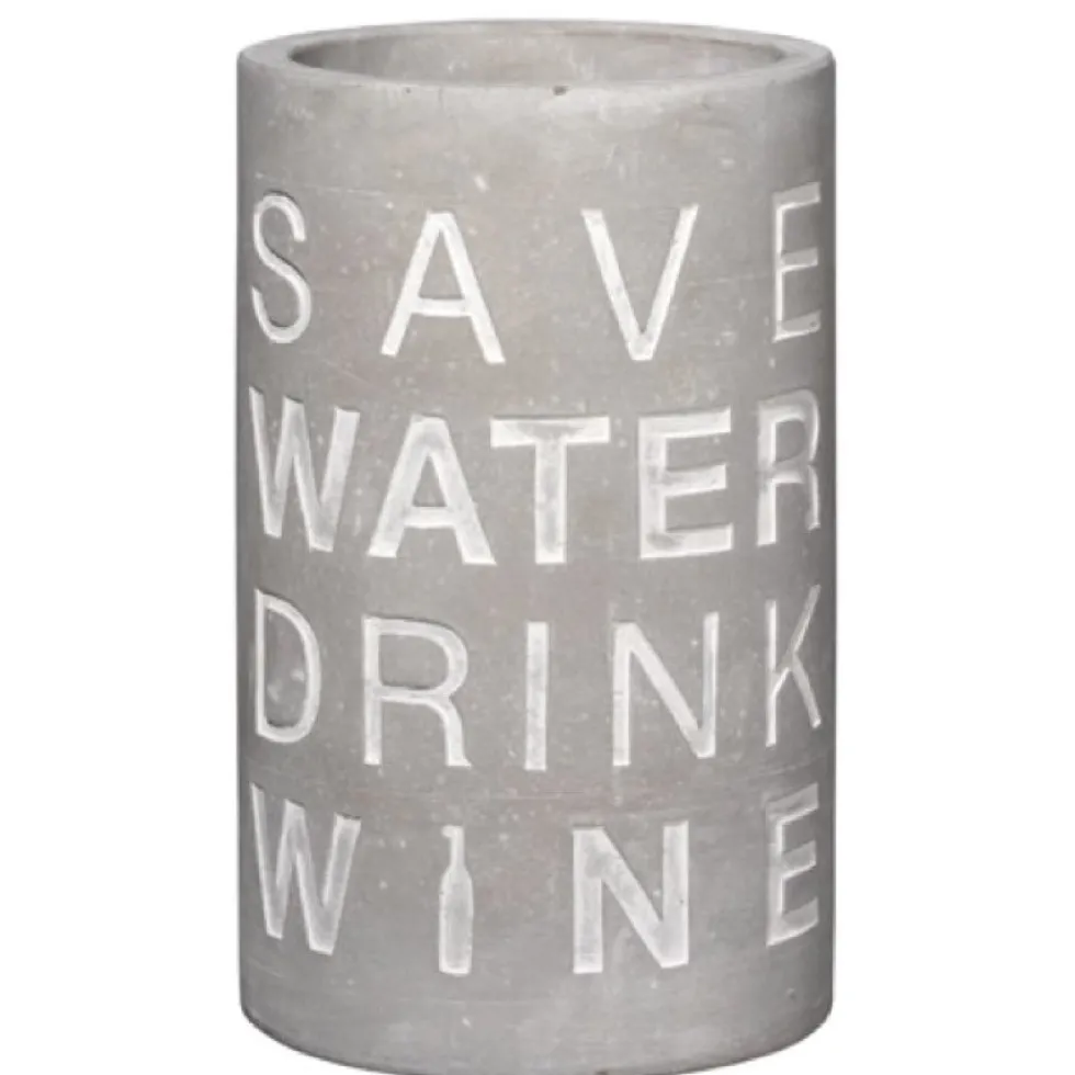 Räder Weinkühler Beton SAVE WATER H 21 cm
