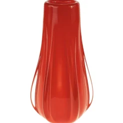 Rote Vase Stella Glas Werner Voß