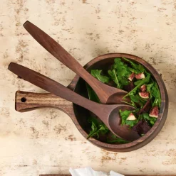 Salatbesteck Set Holz Wood Asa Akazie Länge 30 cm