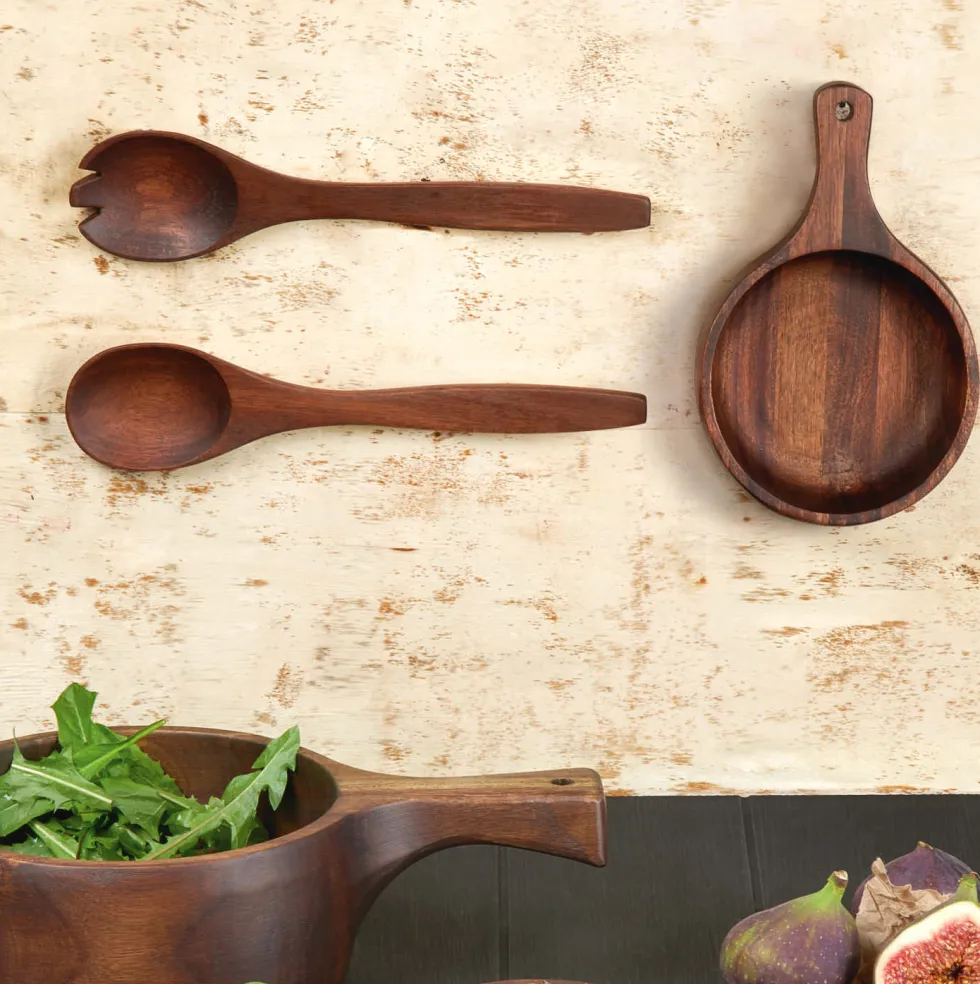 Salatbesteck Set Holz Wood Asa Akazie Länge 30 cm