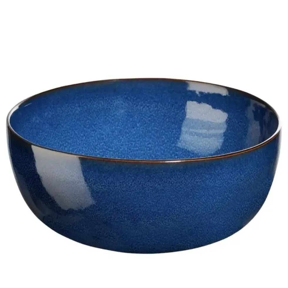 Salatschale Keramik blau ASA saisons midnight blue