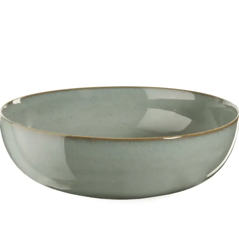 Salatschüssel Keramik ASA saisons grün eucalyptus D 29 cm