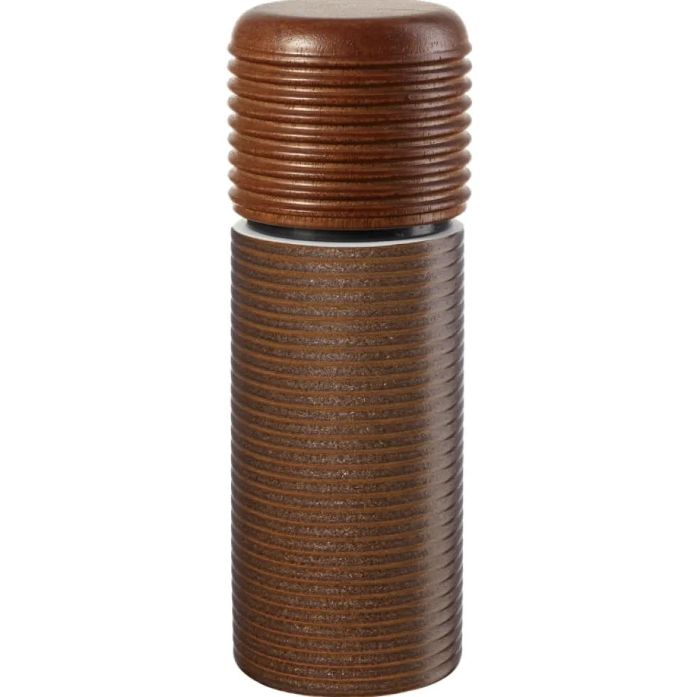 Salz- und Pfeffermühle ASA FormArt Porzellan braun H 14,8 cm
