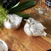 Salz und Pfefferstreuer silber Spatz Edzard
