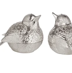 Salz und Pfefferstreuer silber Spatz Edzard