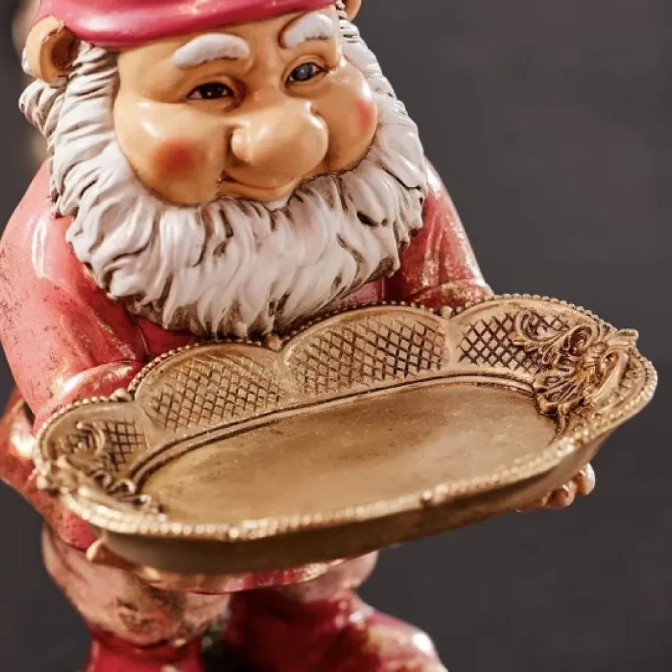 Schlüsselschale Kartenhalter Zwerg Balduin Werner Voß Höhe 30 cm