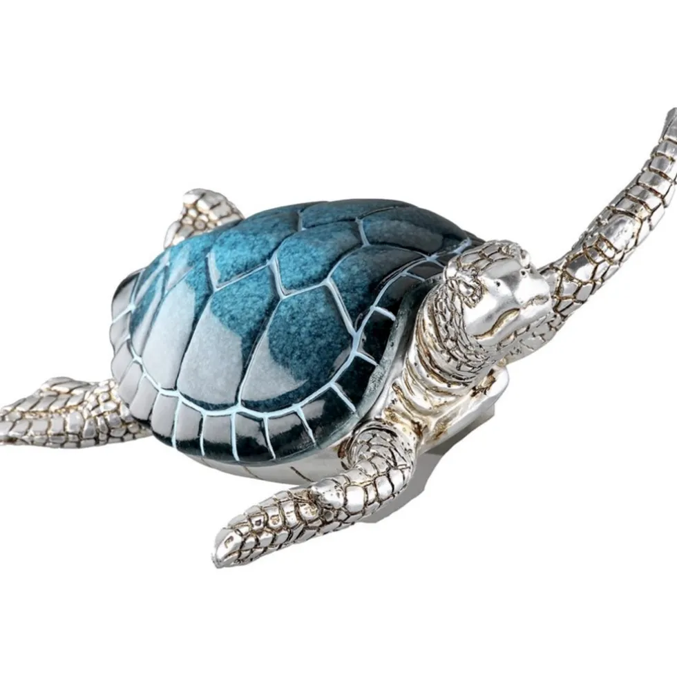 Schmuckkästchen Schildkröte Josie silber blau