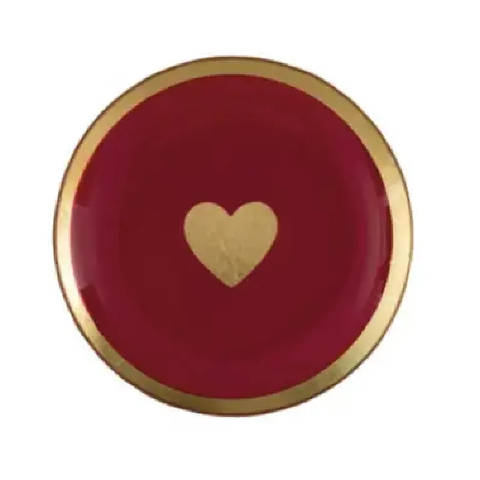 Schmuckschale Schmuckteller aus Glas Herz GiftCompany
