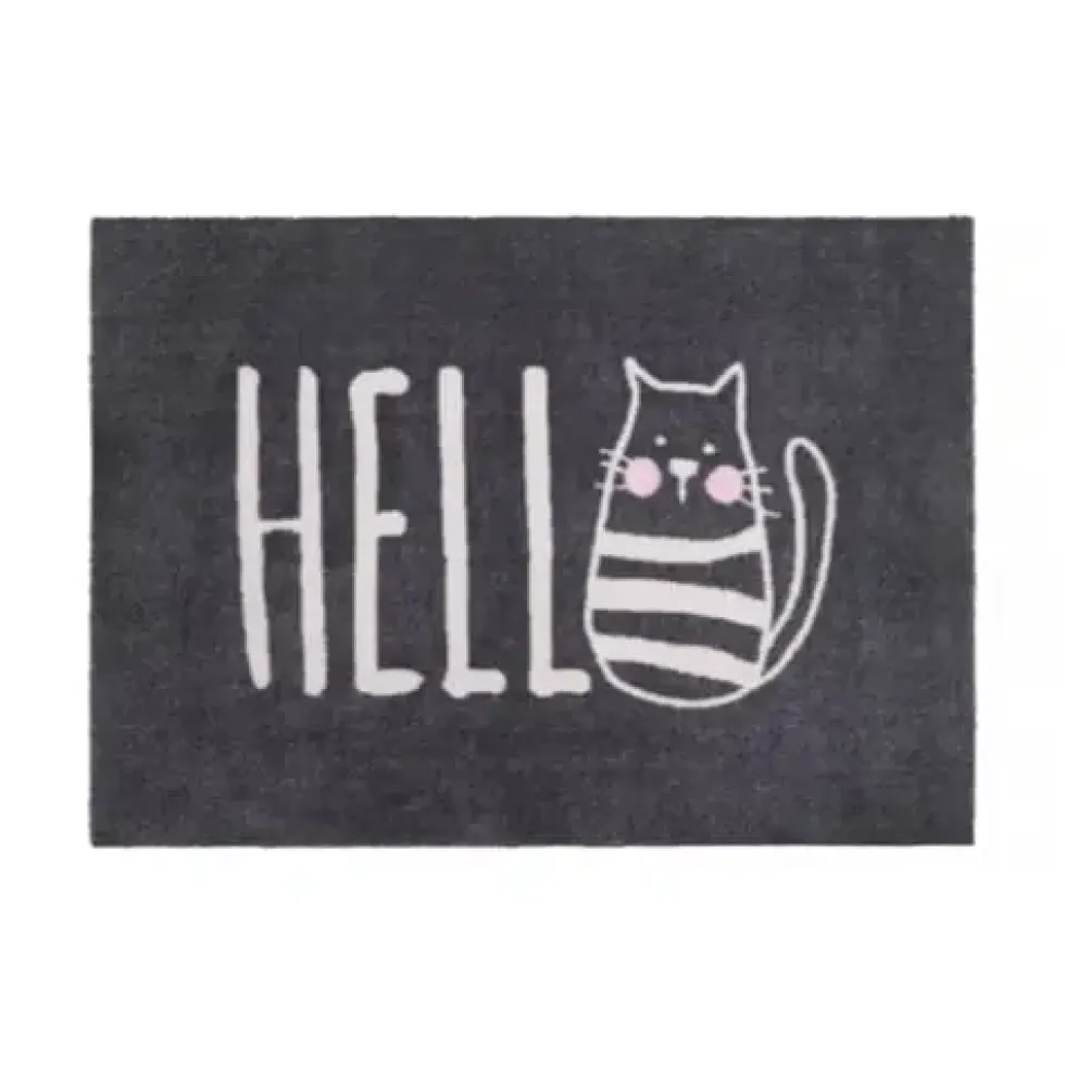Schmutzfangmatte Fußmatte waschbar Hello GiftCompany 50×75 cm