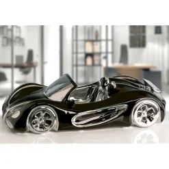 Schreibtisch Deko Cabrio schwarz silber