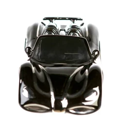 Schreibtisch Deko Cabrio schwarz silber