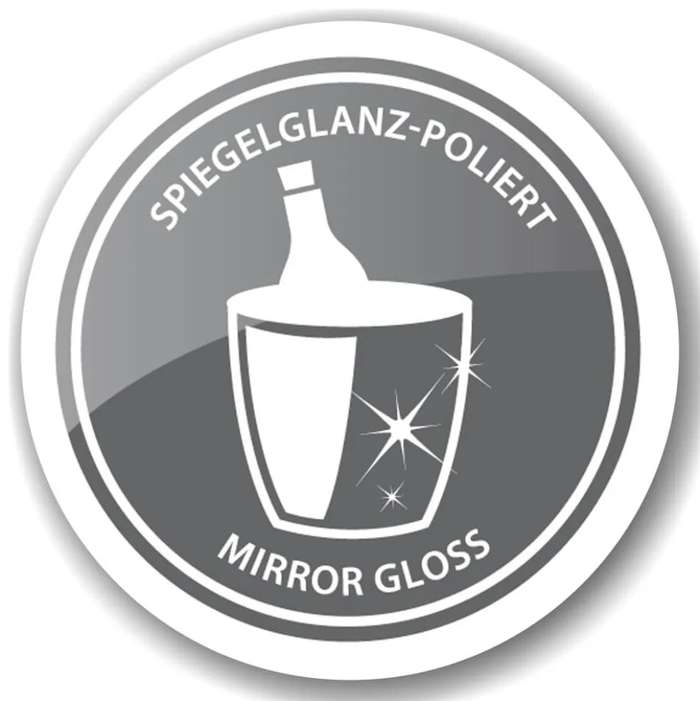 Sektkühler mit Ständer GENEVA Edzard mit Gläserhaltern Höhe 109 cm
