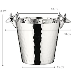 Sektkühler silber ENIT Edzard Höhe 28 cm