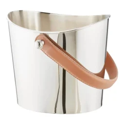 Sektkühler silber GILBERT Edzard Edelstahl Höhe 17 cm