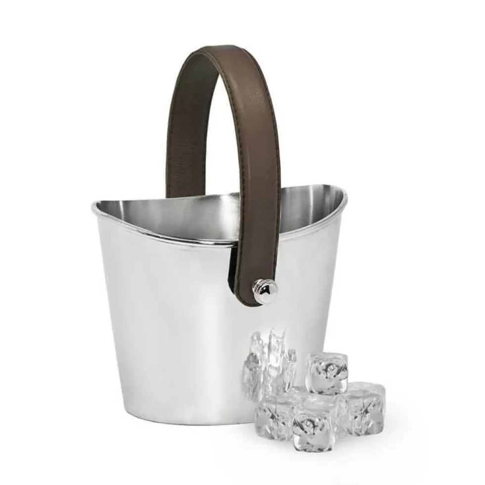 Sektkühler silber GILBERT Edzard Edelstahl Höhe 17 cm