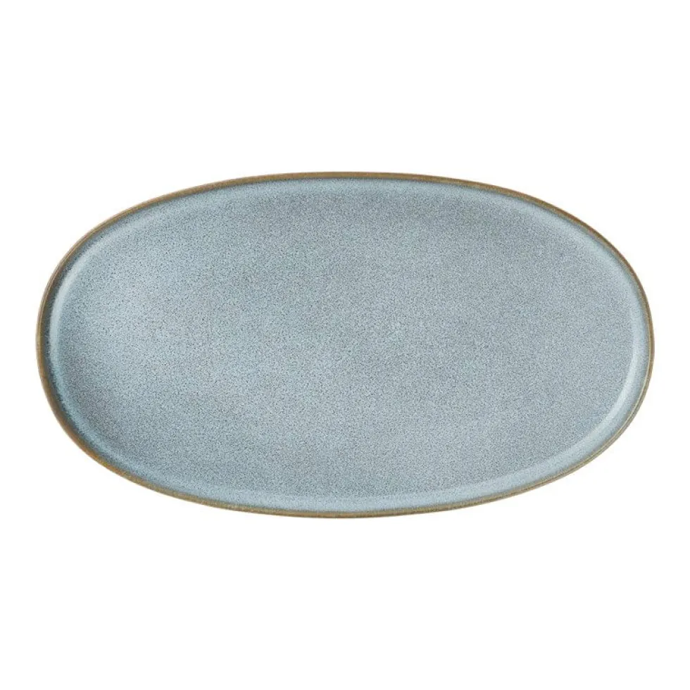 Servierplatte oval ASA seasons denim