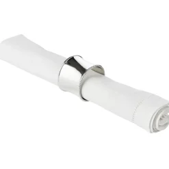 Serviettenring silber 4er Set PERLA Edzard D 5 cm