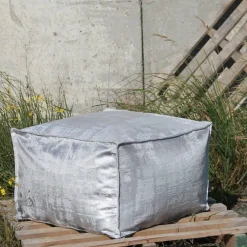 Sitzsack ASTERIA APHRODITE sterling 80×80 cm