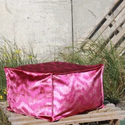 Sitzsack ECLIPSE SOLAR magenta 80×80 cm