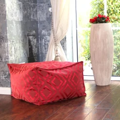 Sitzsack EDEN MATICO cranberry 80×80 cm