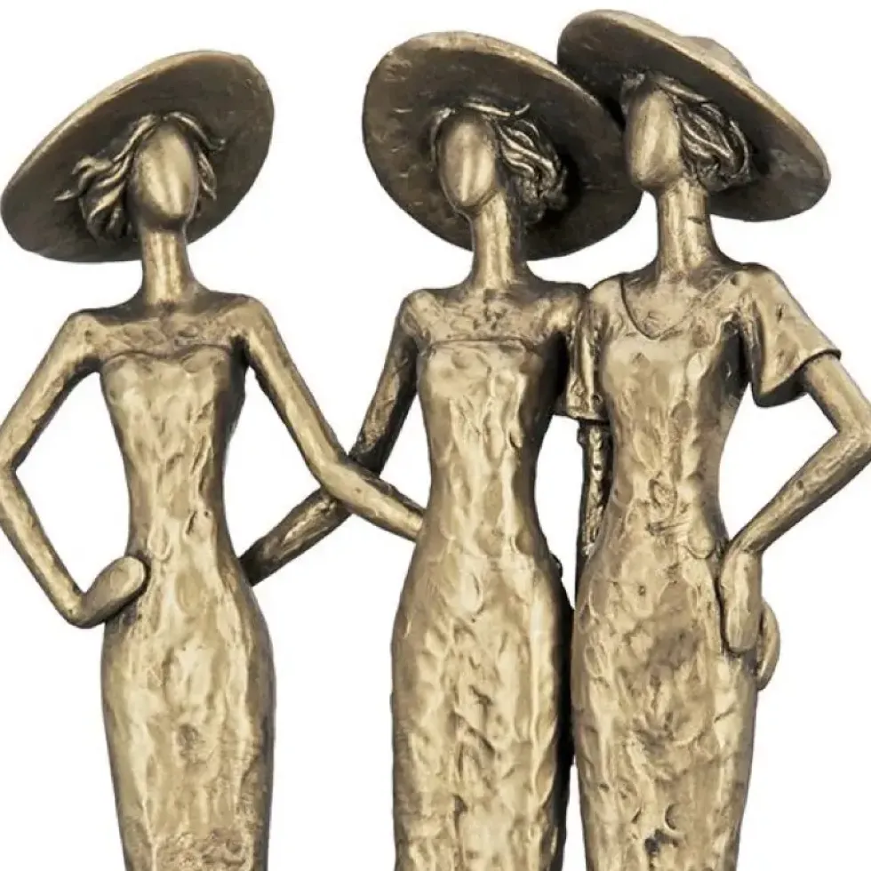 Skulptur Drei Divas Casablanca Höhe 30 cm