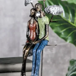 Skulptur Face Time Casablanca Höhe 41 cm