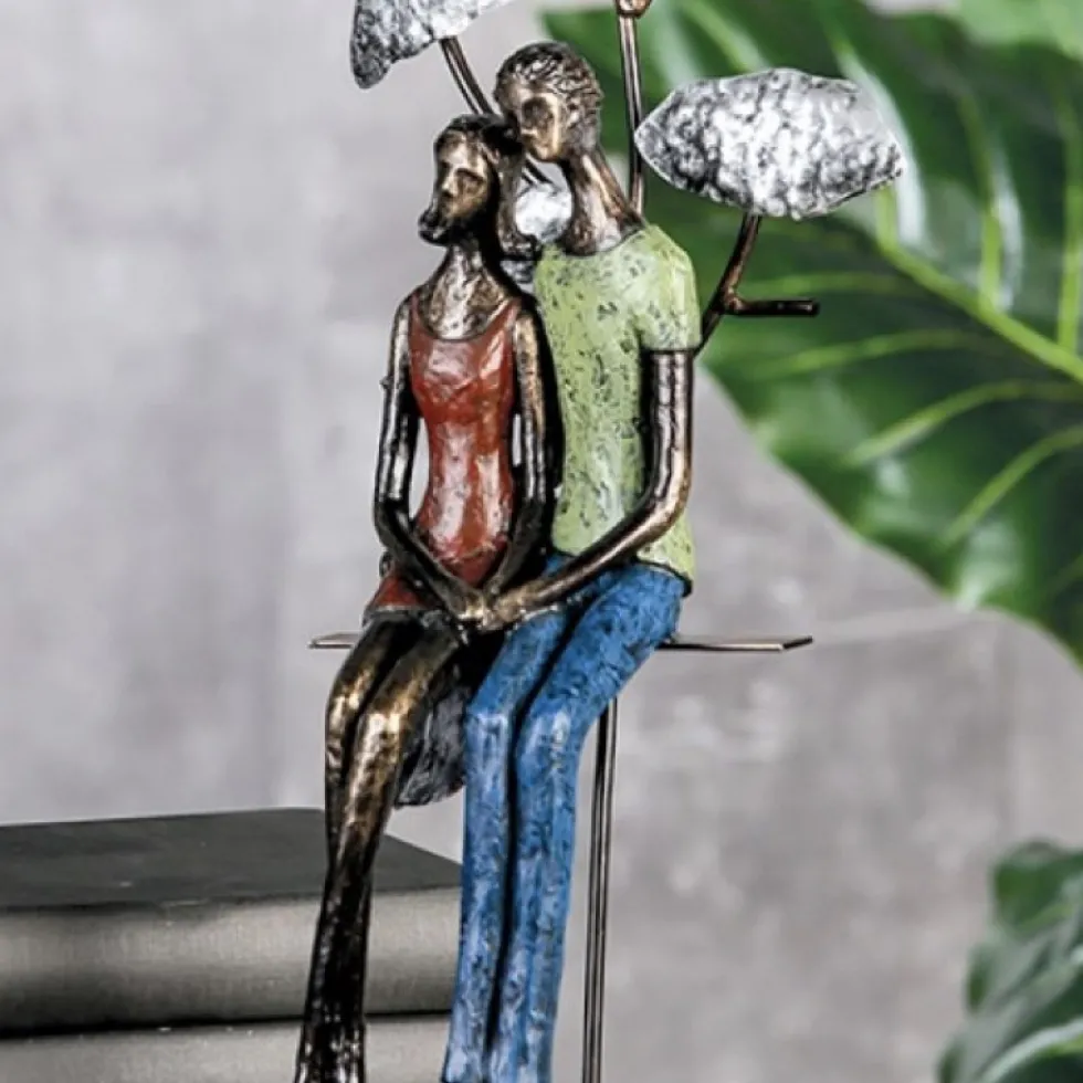 Skulptur Face Time Casablanca Höhe 41 cm