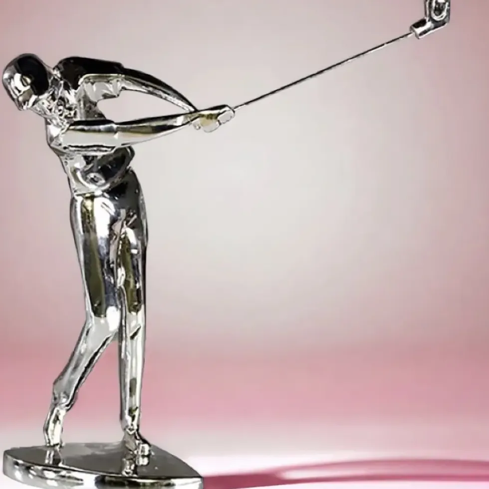 Skulptur Golfer Stanley Höhe 23 cm