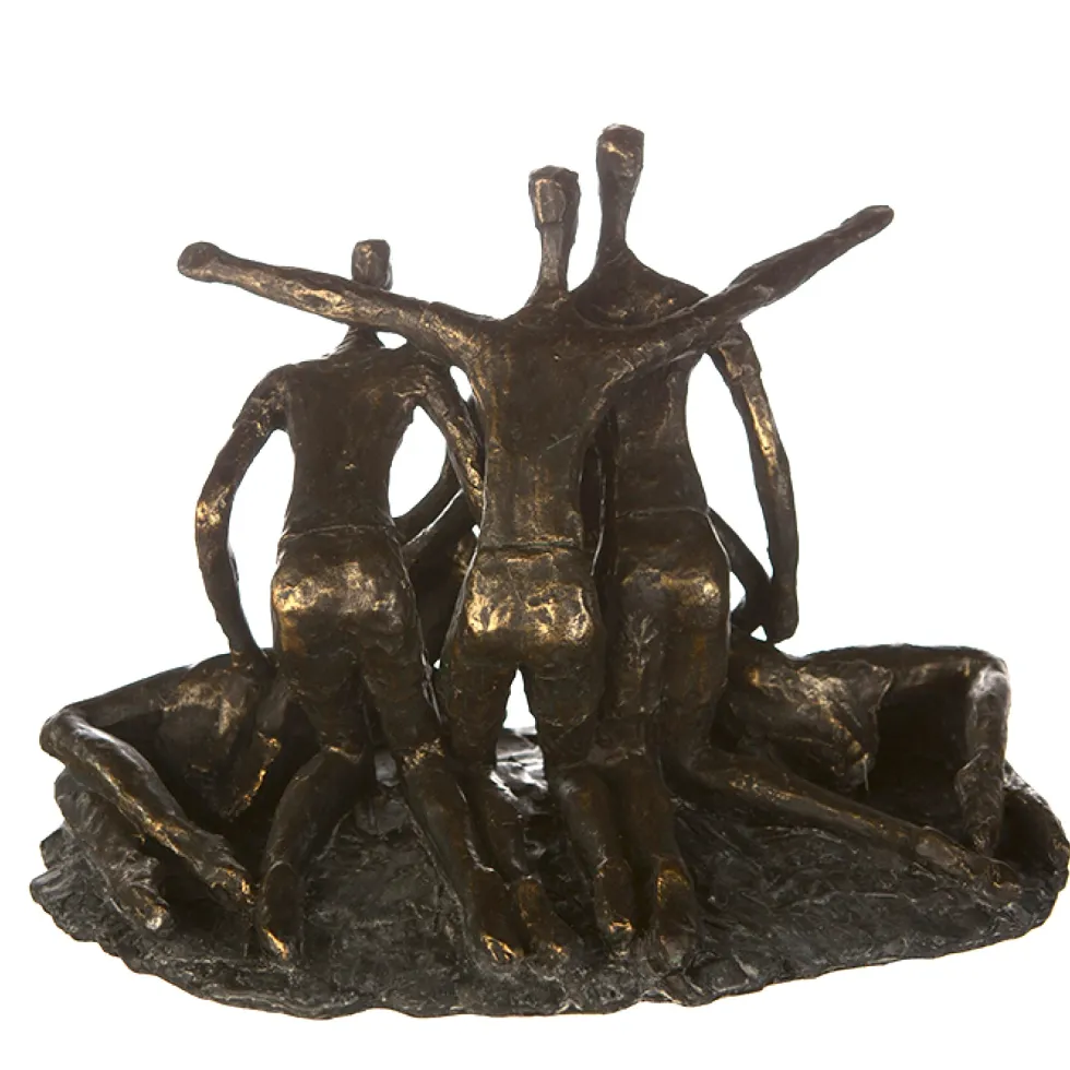Skulptur Gruppenfoto Casablanca Höhe 21 cm