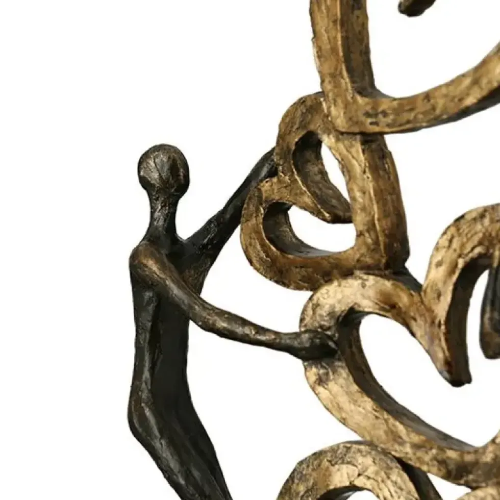 Skulptur Herz auf Herz Casablanca Höhe 41 cm