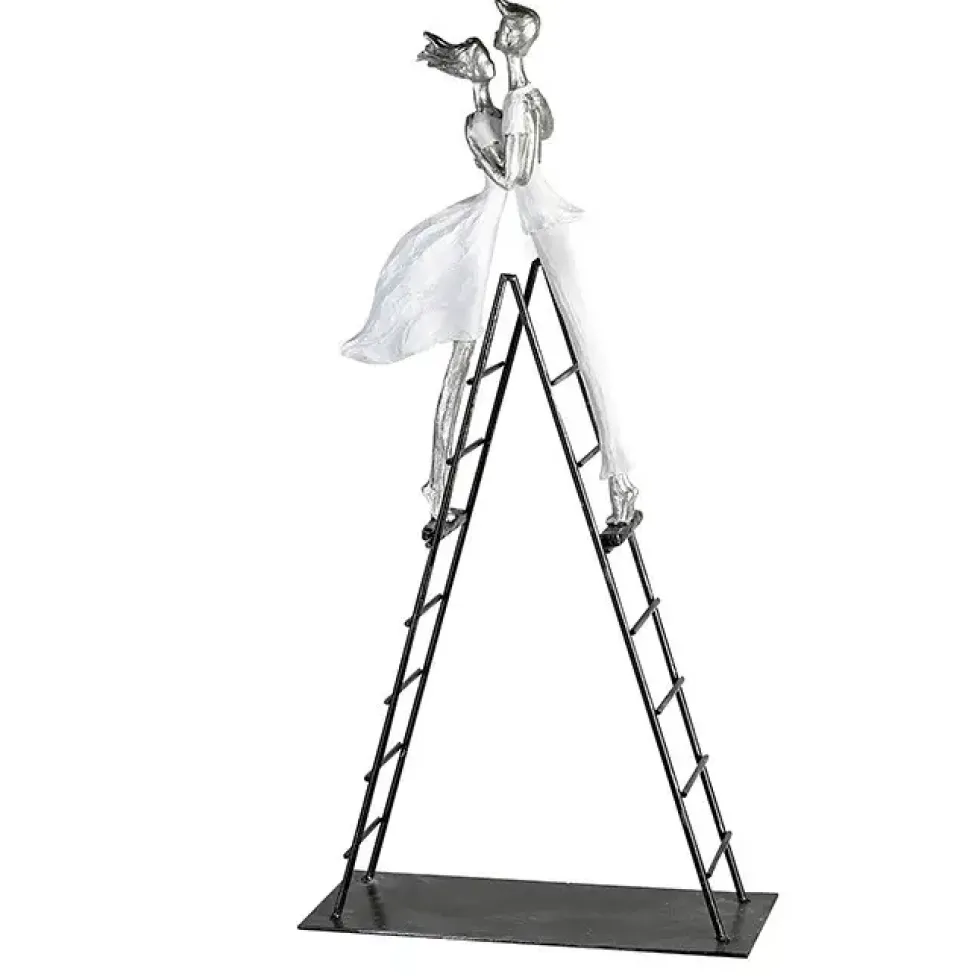 Skulptur Leiter Casablanca Höhe 70 cm
