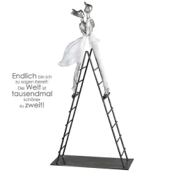 Skulptur Leiter Casablanca Höhe 70 cm