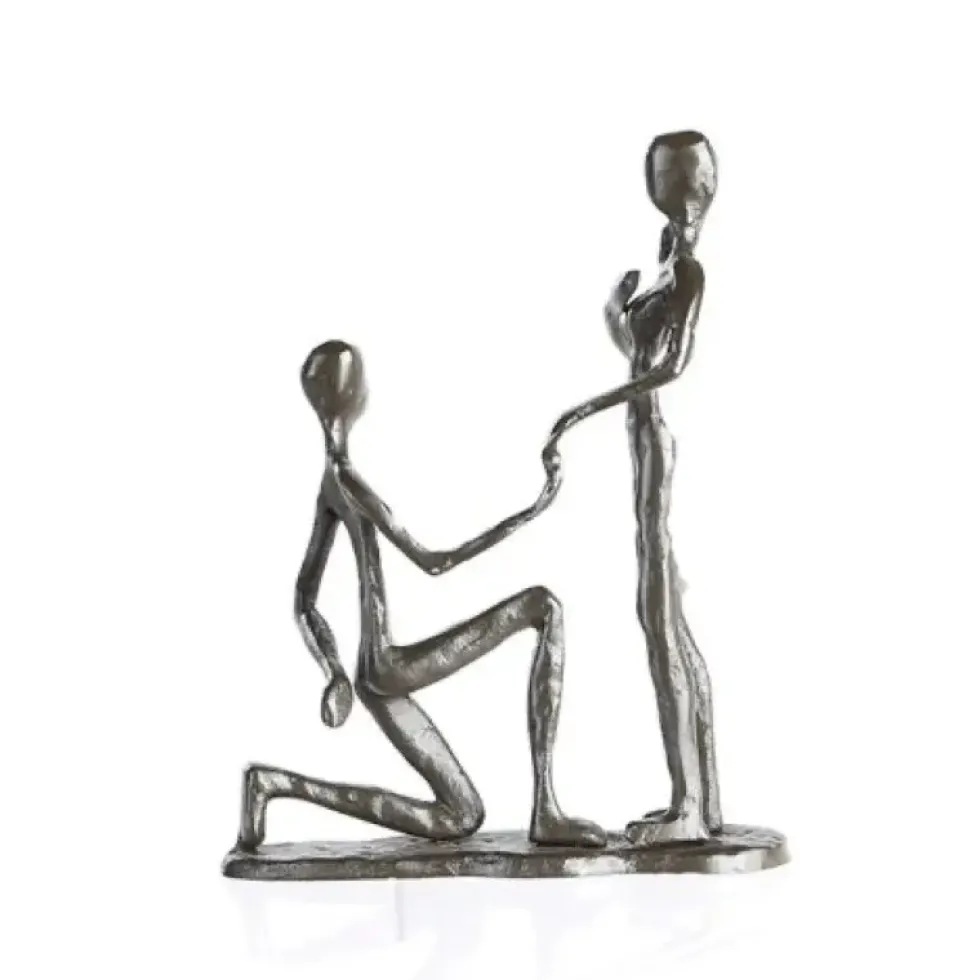 Skulptur Marry Me Casablanca Höhe 17 cm