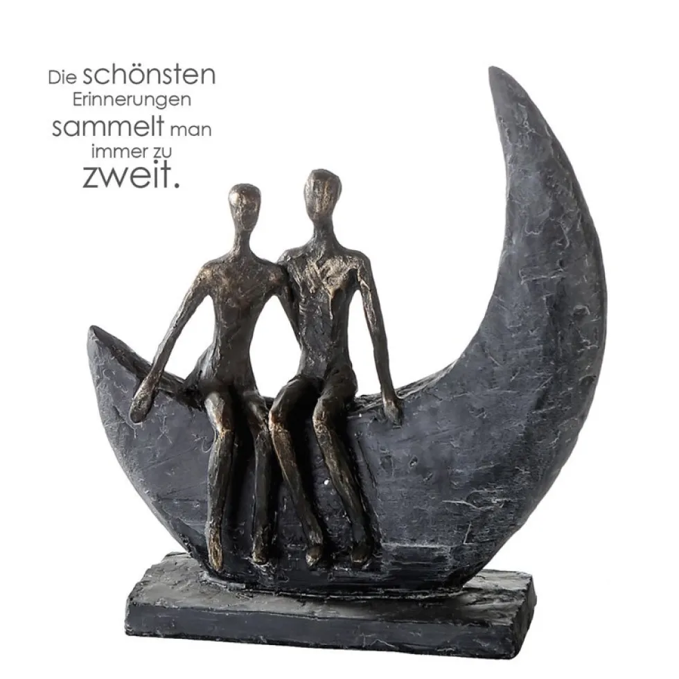 Skulptur Moon Casablanca Höhe 23 cm