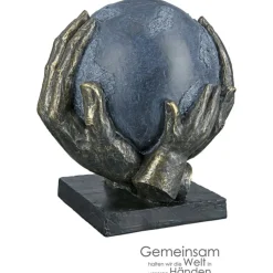 Skulptur Save The World Casablanca Höhe 19 cm